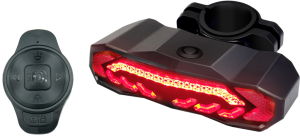 Wireless Tail Light with Brake Light, Turn Signal & Anti Theft Alarm